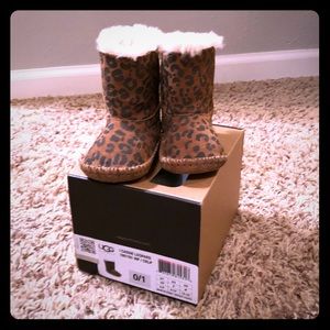 Baby Girl Ugg Leopard Boots